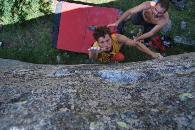 Entrenamiento de boulder